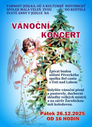 vánoční koncert v kostele